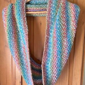 Textured Infinity Scarf